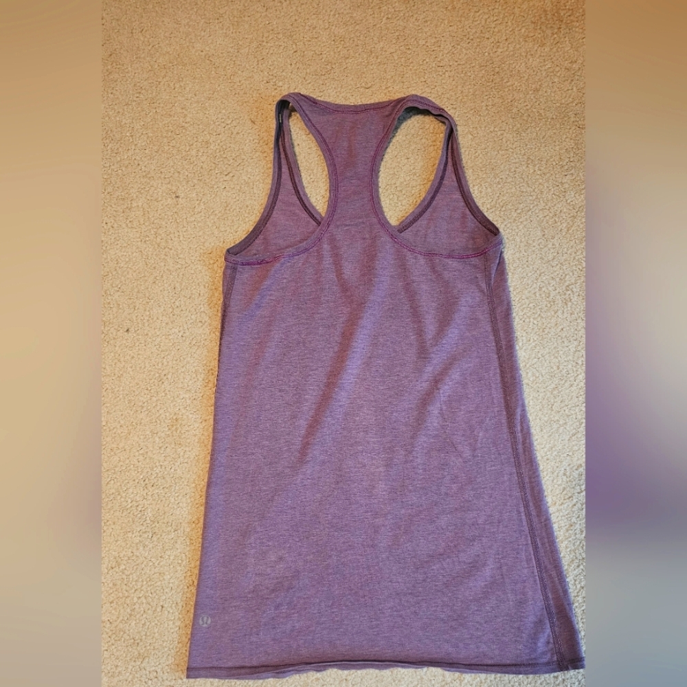 Lululemon Women's Purple Racerback Tank Top Size 4